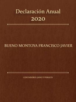 Anual 2020 Fco Bueno