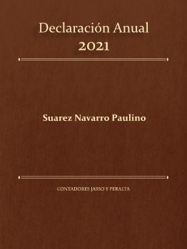 Declaracion Anual 2021 Suarez Paulino