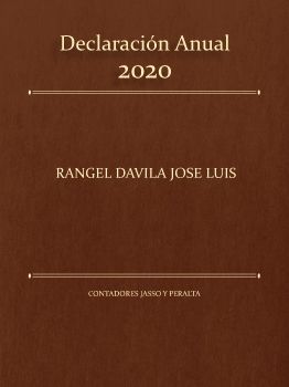 Anual 2020 JL Rangel