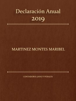 Declaración Anual Maribel