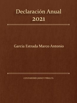 Declaracion Anual 2021 Garcia Marco