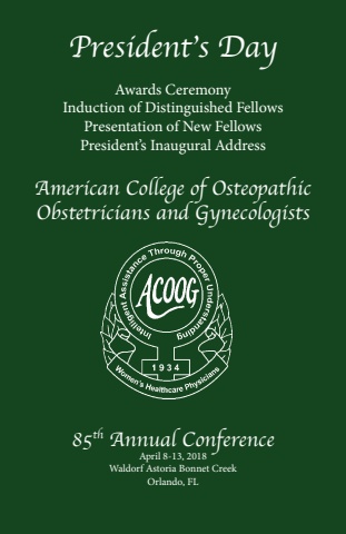 2018 Annual Meeting Ceremony Book