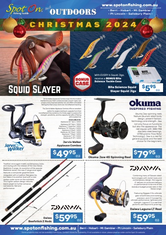 Spot On Fishing & Outdoors Catalogue - Christmas 2024