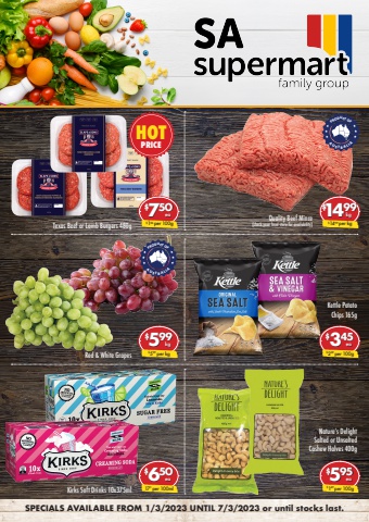 SA Supermart Catalogue 1/3/23 - 7/3/23