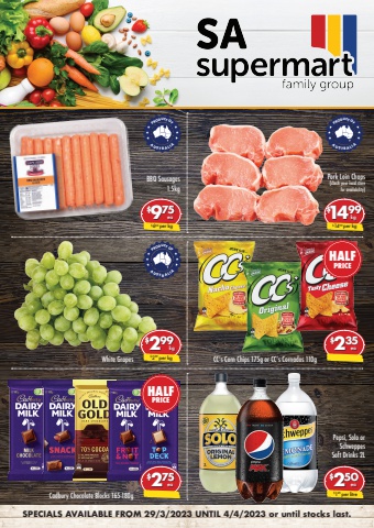 SA Supermart Catalogue 29/3/23 - 4/4/23