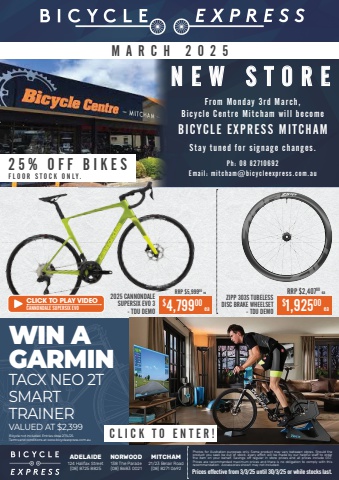 Bicycle Express Catalogue March 2025