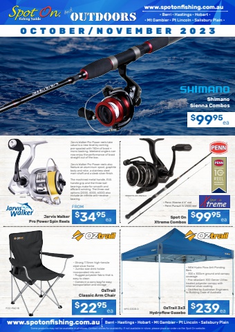 Spot On Fishing & Outdoors - October/November 2023