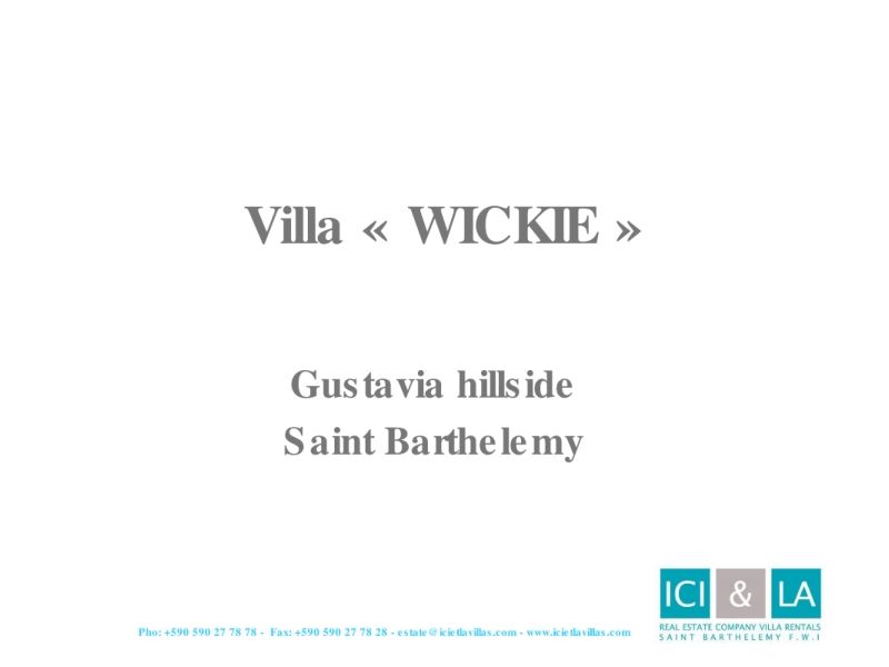 Villa « Wickie