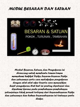 MODUL BESARAN DAN SATUAN ppt