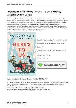 *Download<PDF> Here’s to Us (What If It's Us) by Becky Albertalli,Adam Silvera