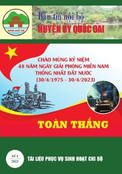 Trinh bay Ban tin huyen Quoc Oai so 4-2023