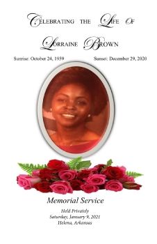 Lorraine Brown Memorial eBrochure