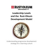 Leadership Levels at Rust-Oleum Guidebook 2015