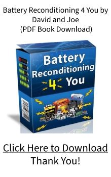 Battery Reconditioning 4 You PDF Book by David and Joe