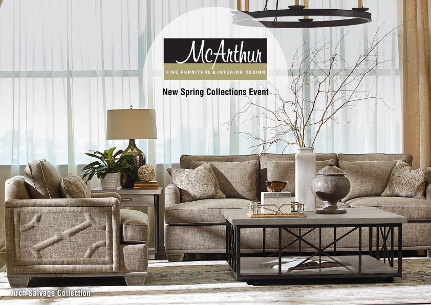 McArthur Fine Furniture & Interior Design New Spring Collections Event 