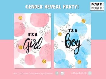 GENDER REVEAL PARTY!