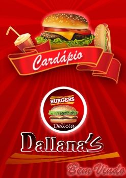 cardápio dallana's