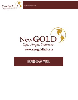 NewGOLD Apparel Catalog Fall 2020