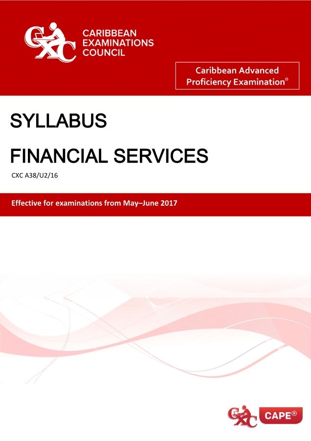 CAPE Financial Services Syllabus updated_Neat