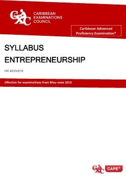 CAPE Entrepreneurship