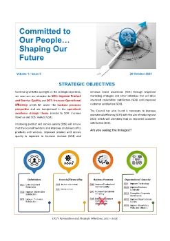 Newsletter Vol 1 Issue 5 - Strategic Objectives SO6 SO7 26Oct2021