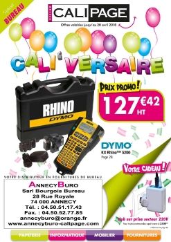 Catalogue AnnecyBuro Cali'versaire