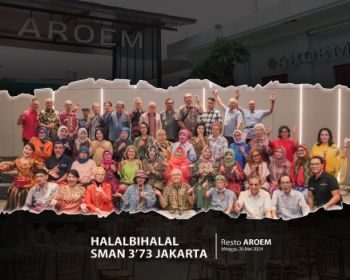 HALALBIHALAL SMAN 3'73 JAKARTA