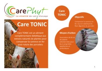 Catalogue produit Care TONIC 