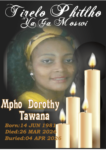the late mpho dorothy tawana