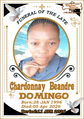 funeral of the late  chardonnay domingo