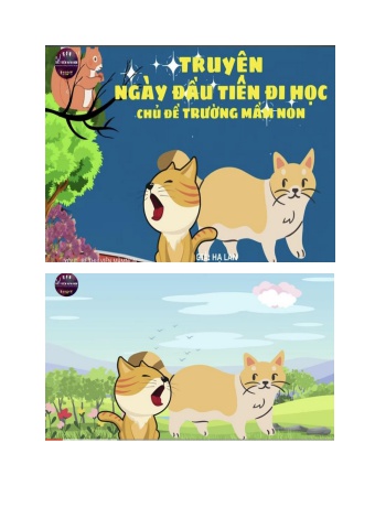 truyện ngày đầu tiên đi học