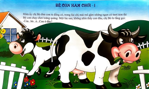 truyện bê con ham chơi