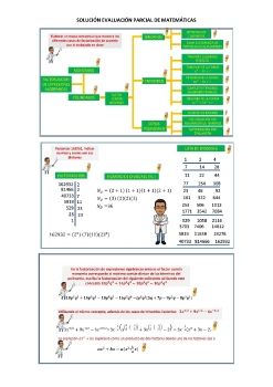 SOLUCIÓN EVALUACIÓN PARCIAL DE MATEMÁTICAS