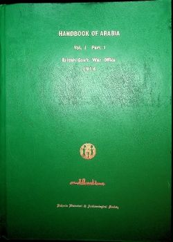 Hand Book of Arabia (Vol 1) 1916_Neat