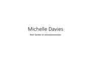 Microsoft PowerPoint - Michelle Davies ppt