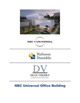 NBC Universal Booklet DV Booklet