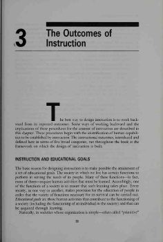 Principles of instructional design