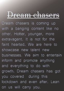 dreamchasers magazine promo