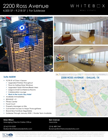 Sample Dallas Lease