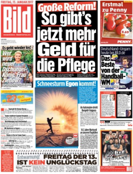 BiLD-Zeitung (+13.01.2017)