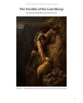 The Parable of the Lost Sheep
