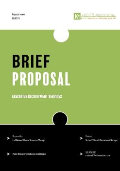 Pacifica - Brief Proposal - Public Works Director 08 02 19