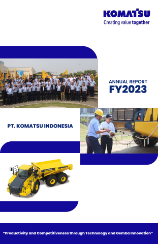 Annual Report FY2023 PT Komatsu Indonesia