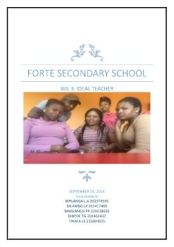 FORTE SECONDARY SCHOOL