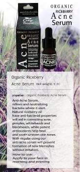 organic acne serum