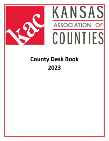 The Kansas County Desk Book 2023