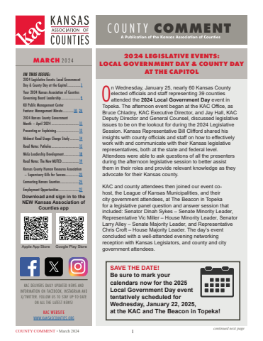 March 2024 County Comment