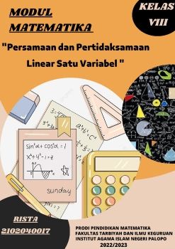 flipbook Persamaan dan Pertidaksamaan linear RISTA