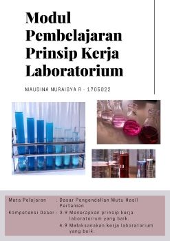 E-Modul Prinsip Kerja Labroratorium