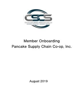 Board Member Onboarding August 2019 